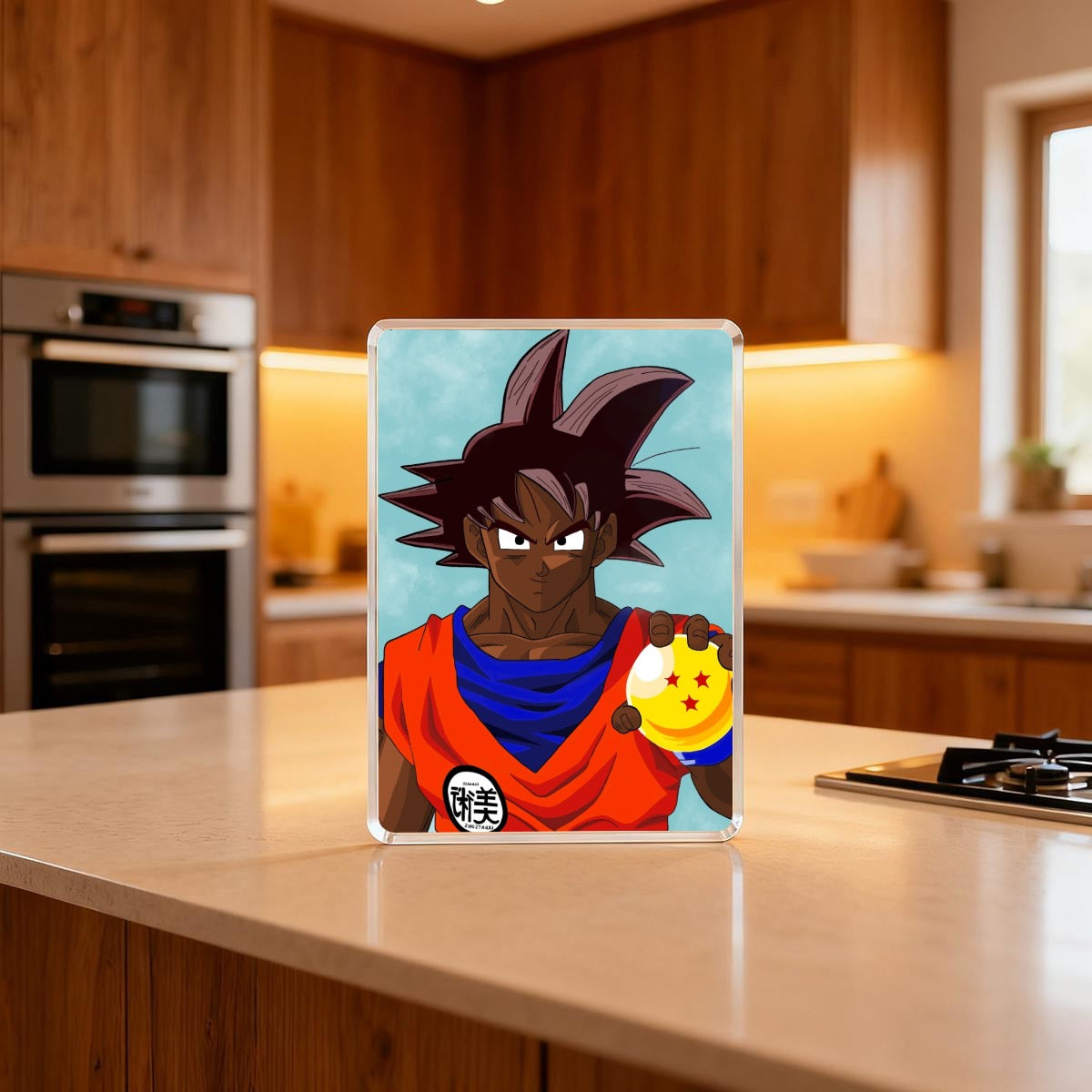 Goku my hero rectangular acrylic plaque|Vertical 5:7