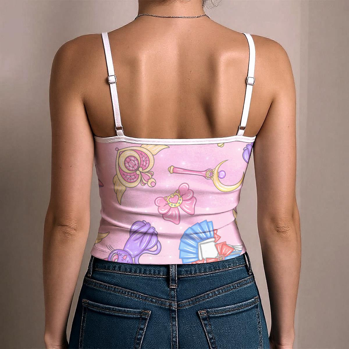 Moon Prism Power Spaghetti Strap