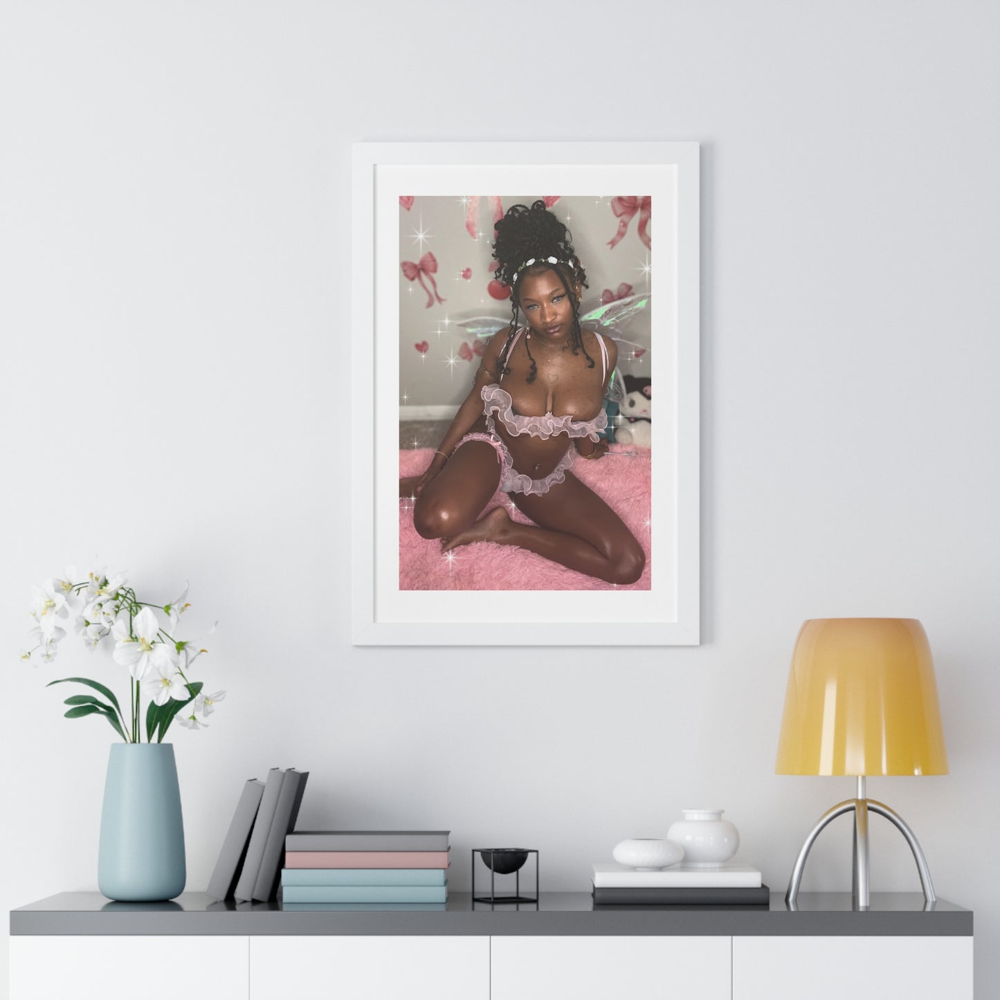 Framed Vertical Poster