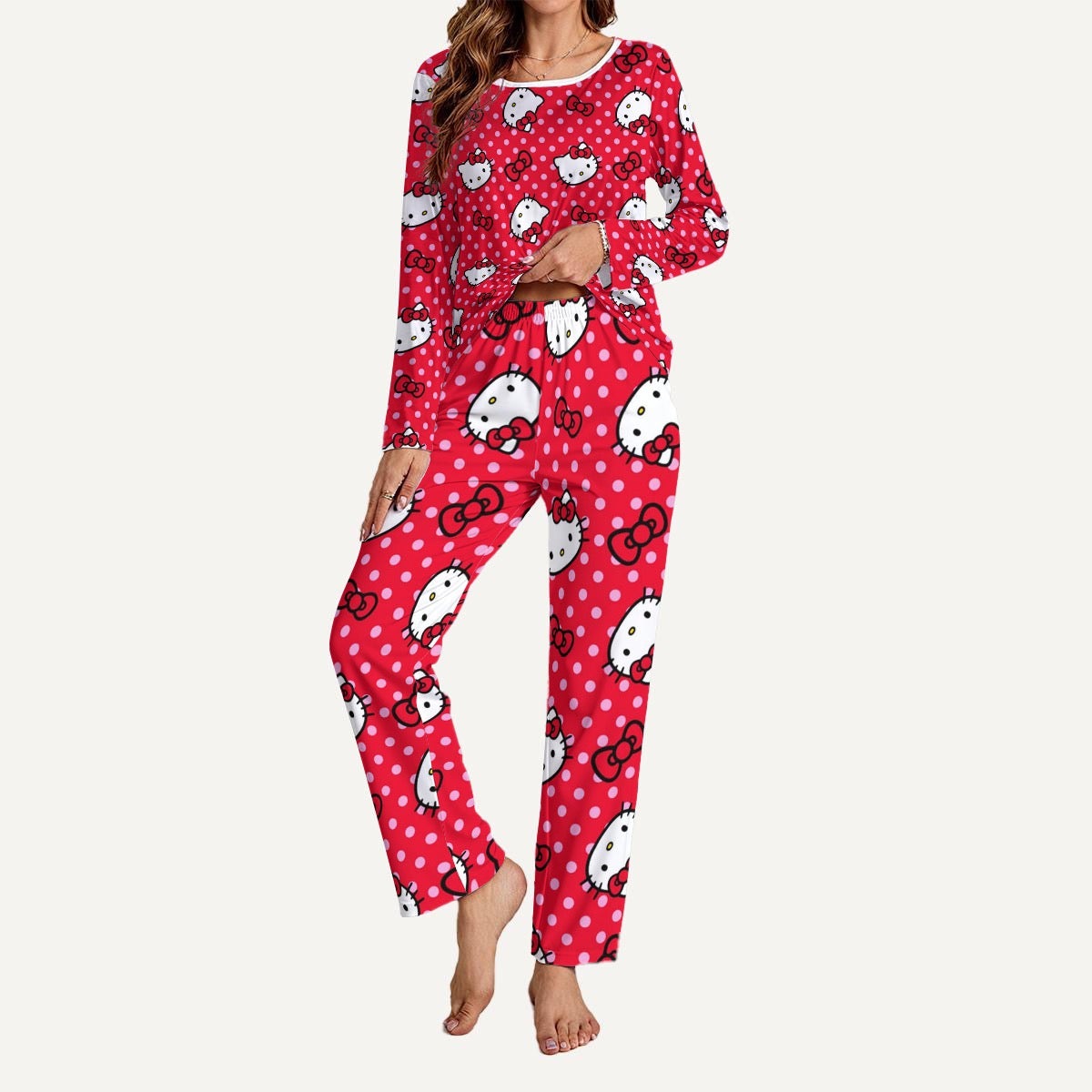 KKawaii Kitty Women’s Loungewear Set