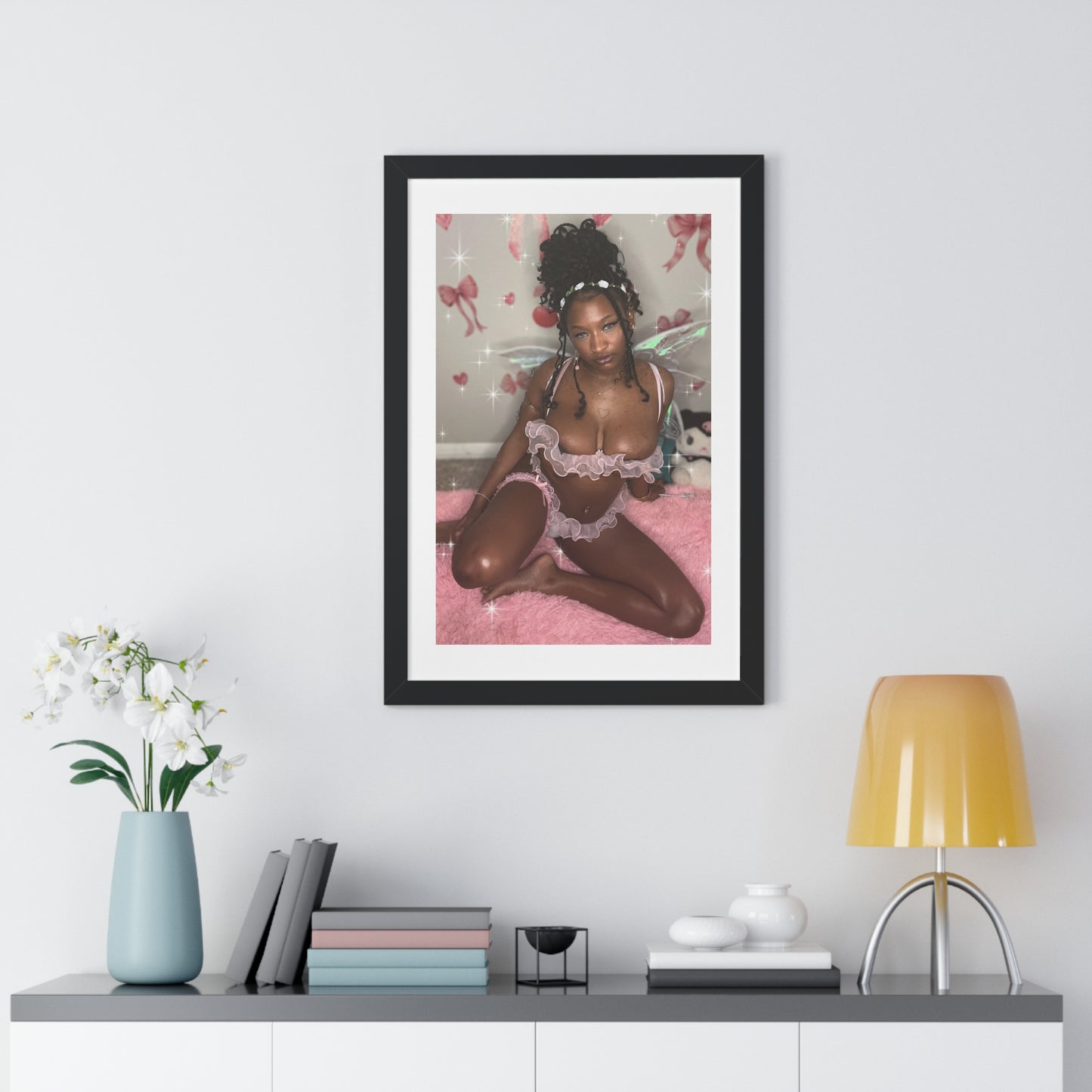 Framed Vertical Poster